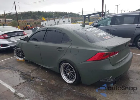 2019 Lexus Is 300 z USA, uszkodzony, nr VIN JTHBA1D2XK5085294